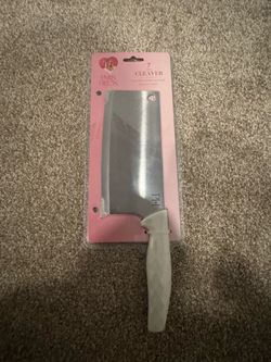 Paris Hilton 7-Inch Stainless Steel Cleaver
