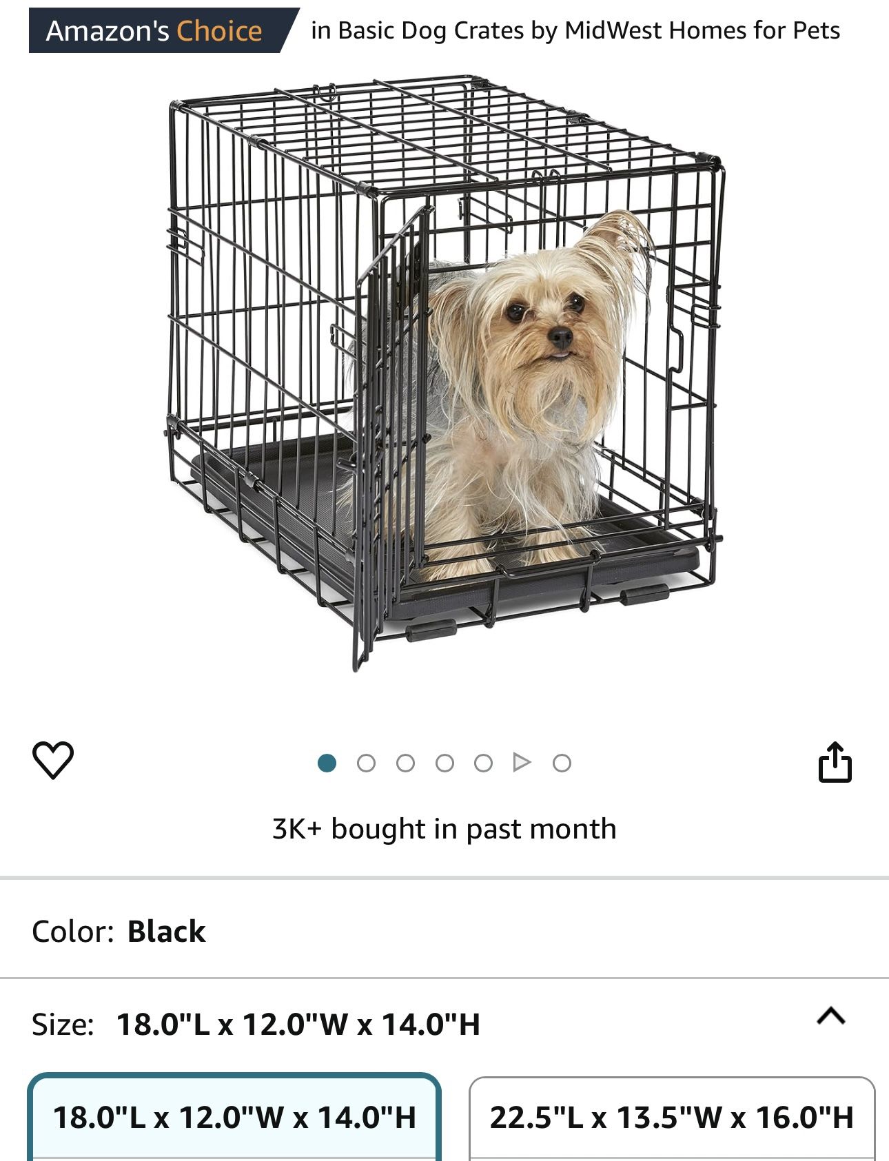 XSmall Dog Crate