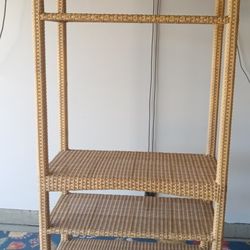 Gloster Outdoor Wicker Entertainment Center Shelf 