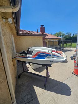 Kawasaki js300 standup jetski