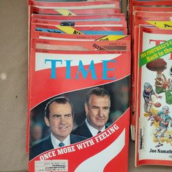 1972 Time Magazines