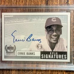1999 Upper Deck Ernie Banks Epic Signatures 