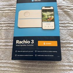 Rachio 3 Sprinkler System 8 zone