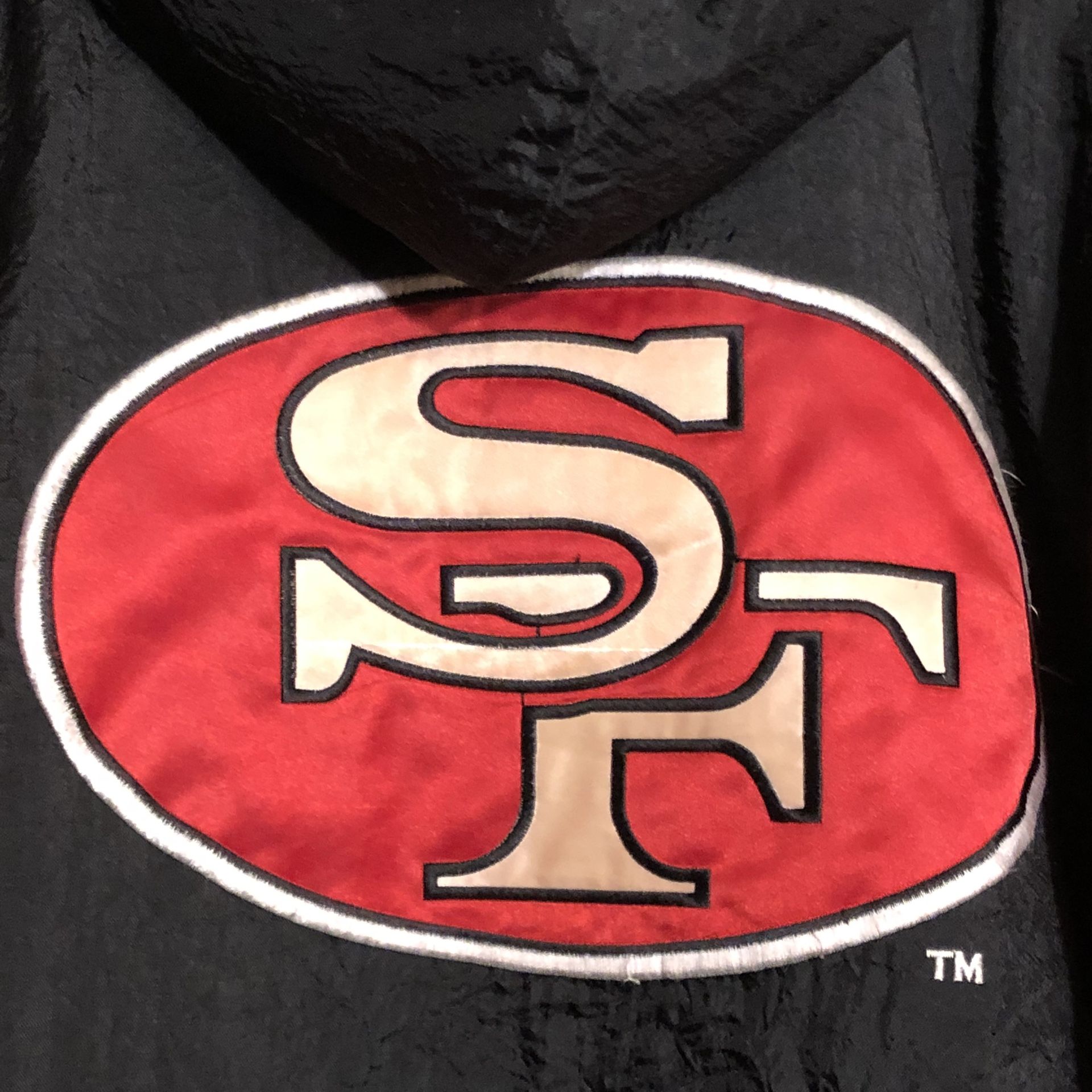 Vintage 90s San Francisco 49ers Pullover Jacket by Starter Size XL