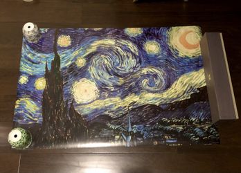 Starry Night Van Gogh Poster, 22"x 34"