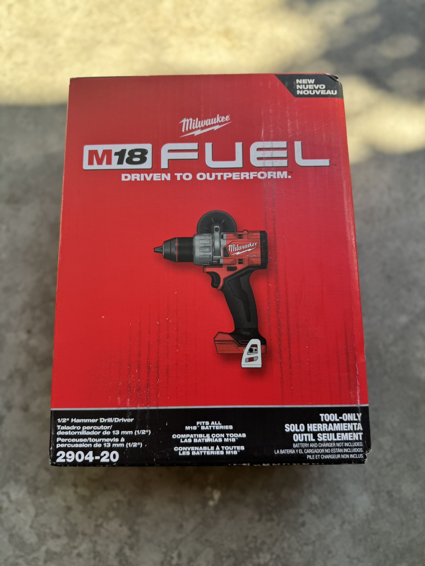 Milwaukee M18 FUEL 1/2” Hammer Drill