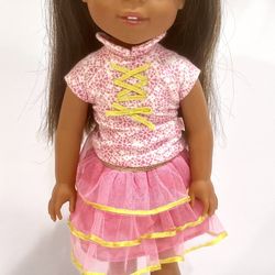 American Girl WellieWisher Doll 14 1/2” Tall
