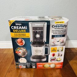 Ninja CREAMi Deluxe Ice Cream Maker 🍦 11-in-1 (NEW Sealed)