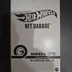 Hot Wheels NFTG Garage Series 6 HW Speed Demons - ‘78 Porsche 935-78 - Sealed!