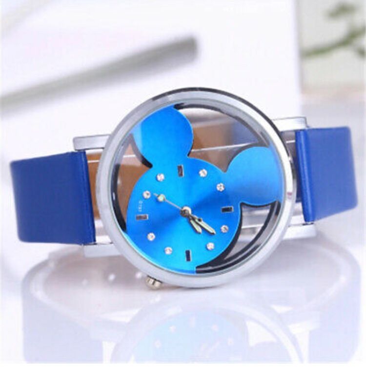 Mickey Mouse Collector Watch Blue Band