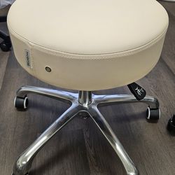 DR.LOMILOMI Extra Wide Memory Foam Rolling Stool – Adjustable Height – NEW