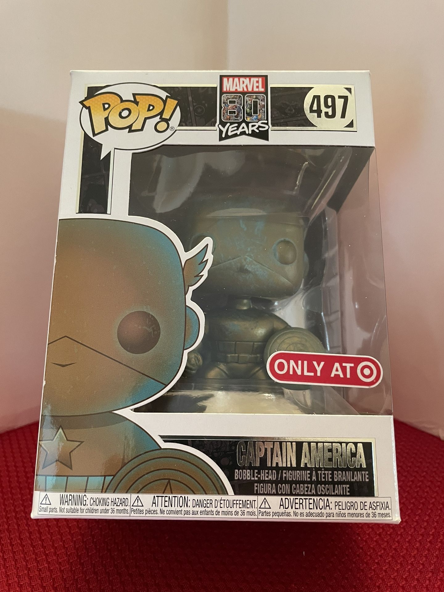 Funko Pop Marvel Captain America 80 Years Target Exclusive