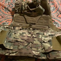 Chaleco Táctico Tipo Militar