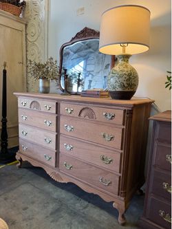 AMAZING ANTIQUE DRESSER “REAL MAHOGANY “