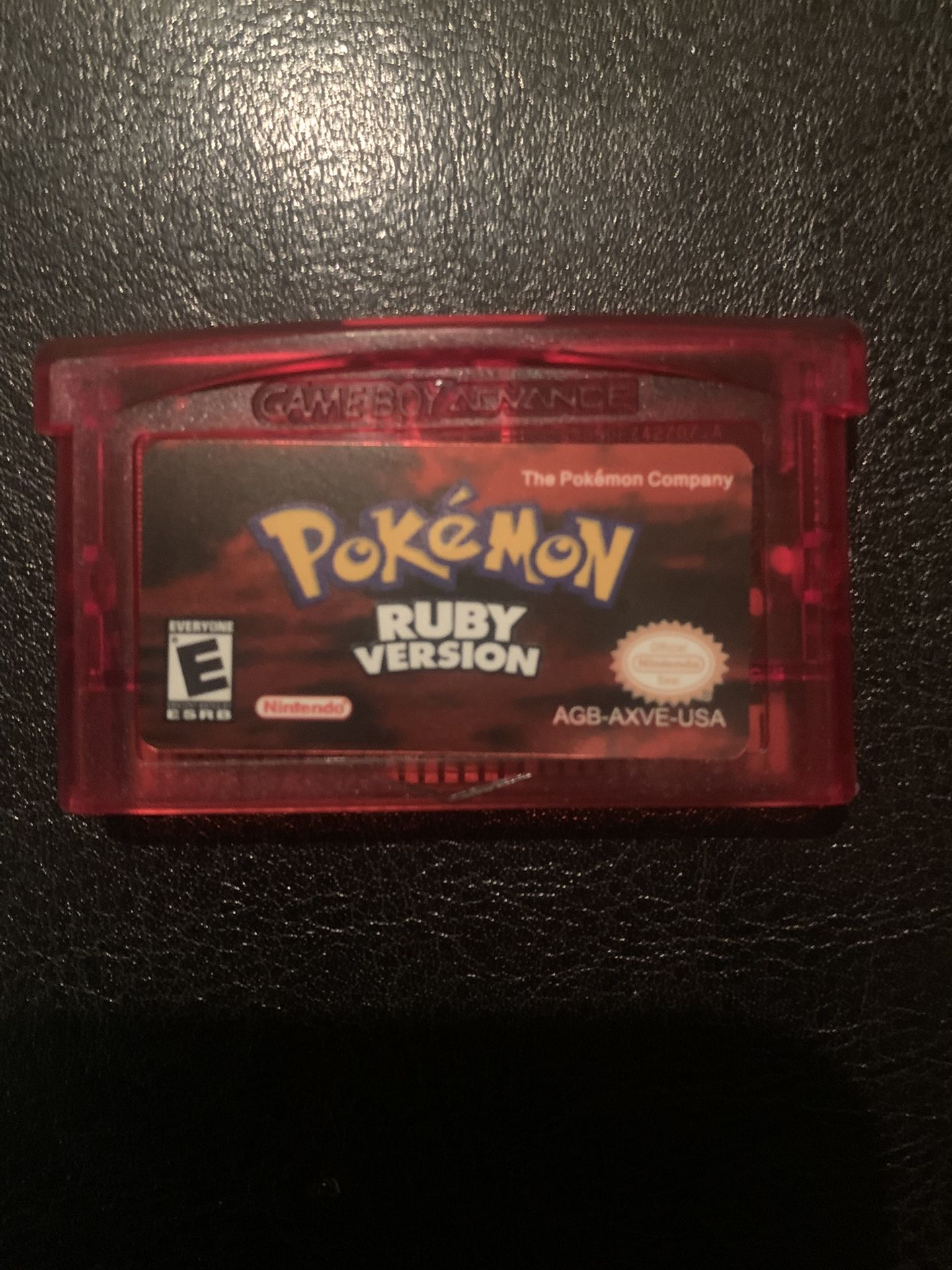 Pokémon Ruby Gameboy Game