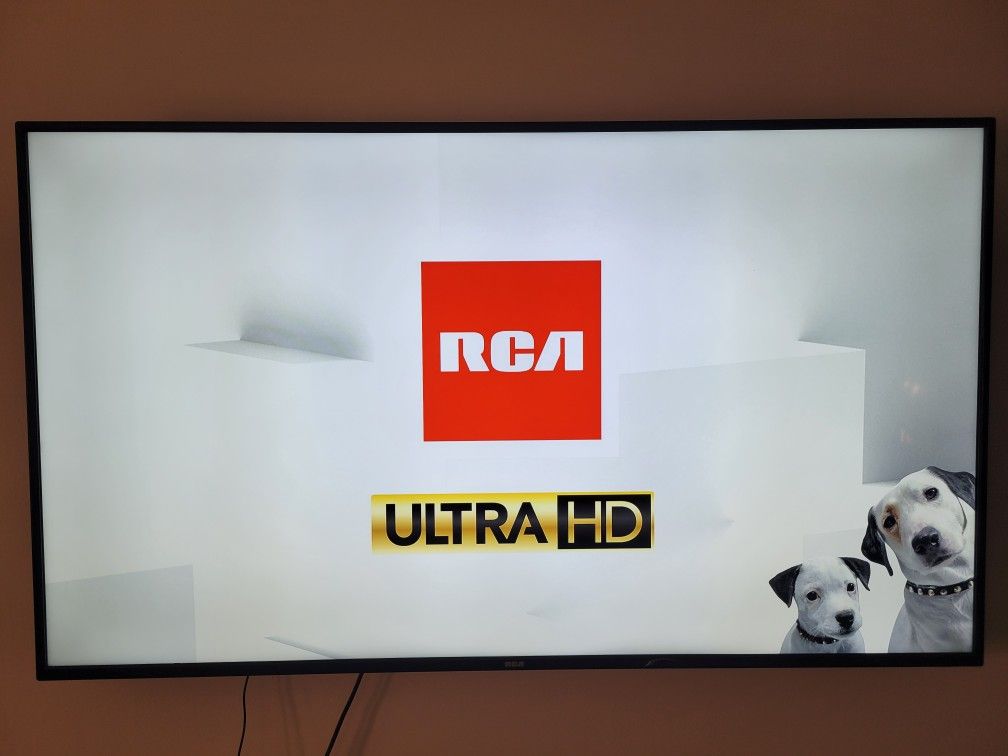 65" RCA TV with Wall MOUNT