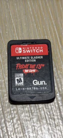 Friday The 13th The Game for Nintendo Switch (2019) Game Cartridge Read descript