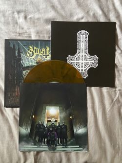 Ghost Meliora LP - Orange-marbled Vinyl - German import