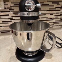 Matte Black Kitchen Aid Mini Mixer