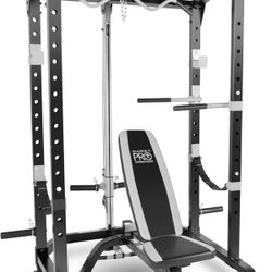 Home Gym Cage Free Weights & Bars