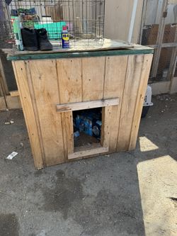 Dog House Solid Wood 