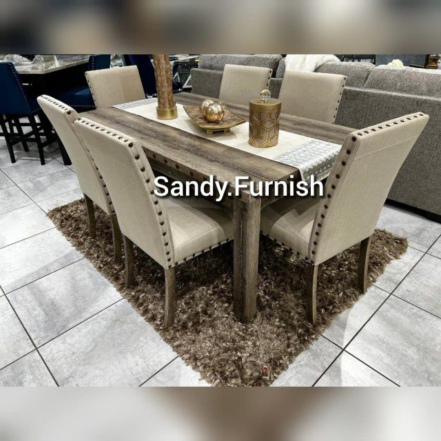 7Pc Dinning table sets Lowest price in town