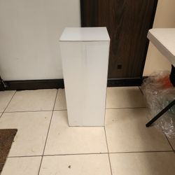 White Acrylic Pedestal 