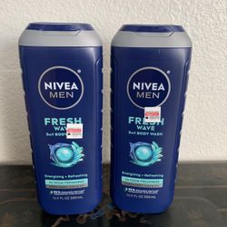Nivea men Fresh Wave 3 IN 1 Body Wash. New  $7.00 for both 
