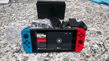 Nintendo Switch with 4 Games