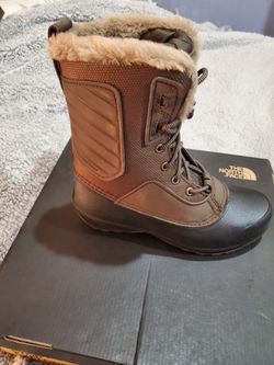 The North Face Faux Leather Boots