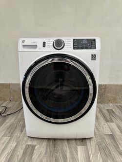 GE washer laundry