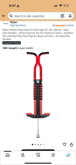Fly Bar Masters Pogo Stick retail $50