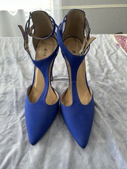 T-strap with Ankle Strap Heels