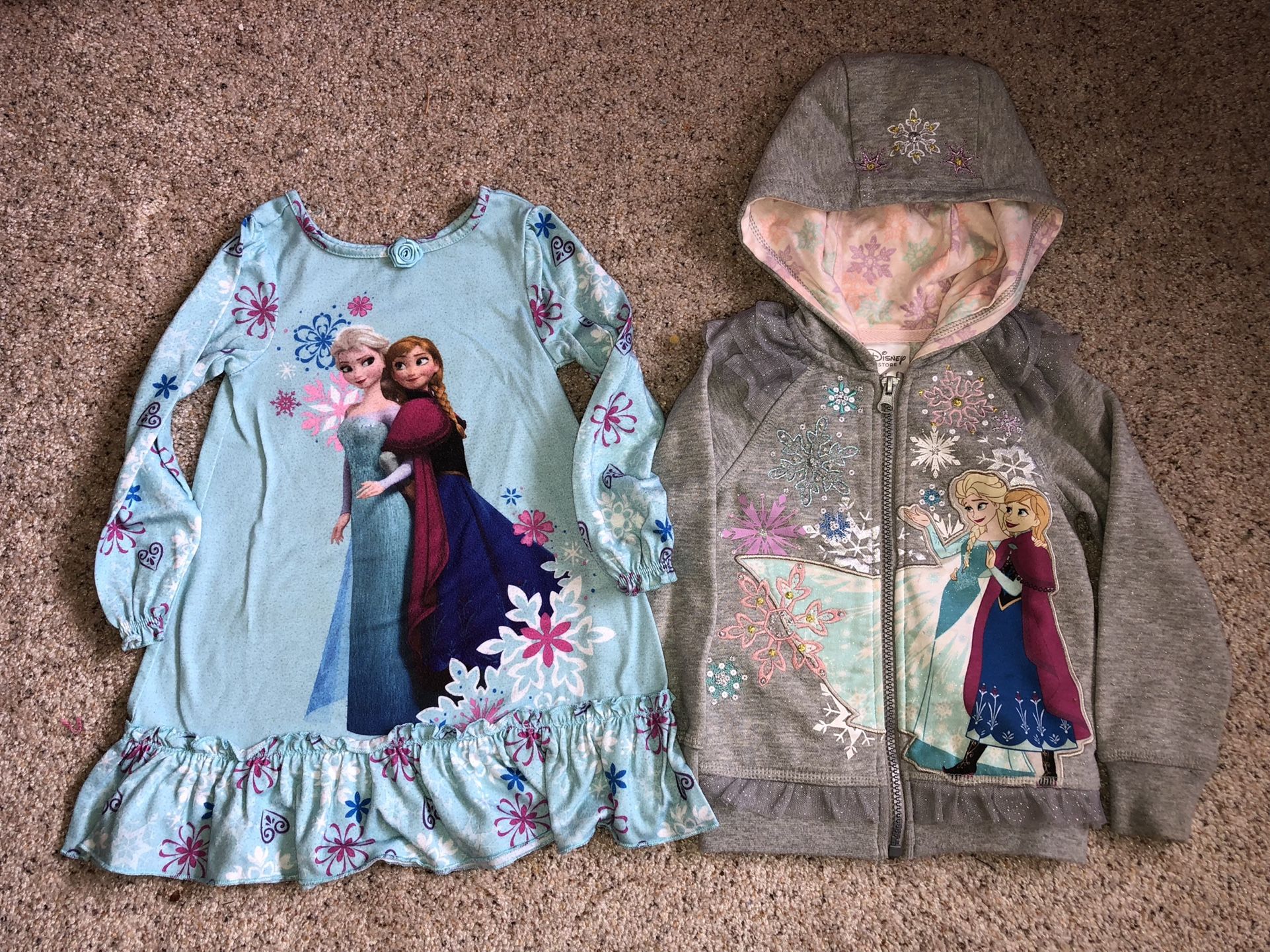 Girl 2T Frozen Character Clothes