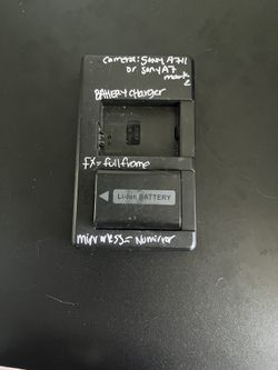 Sony 4711 Battery Charger