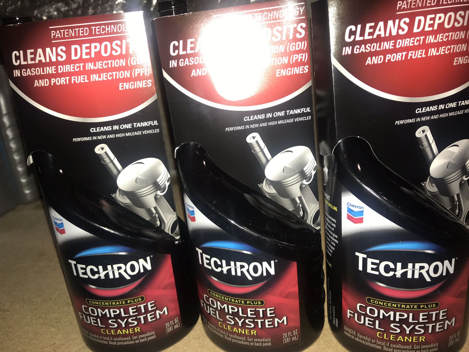 TechRon complete fuel system cleaner