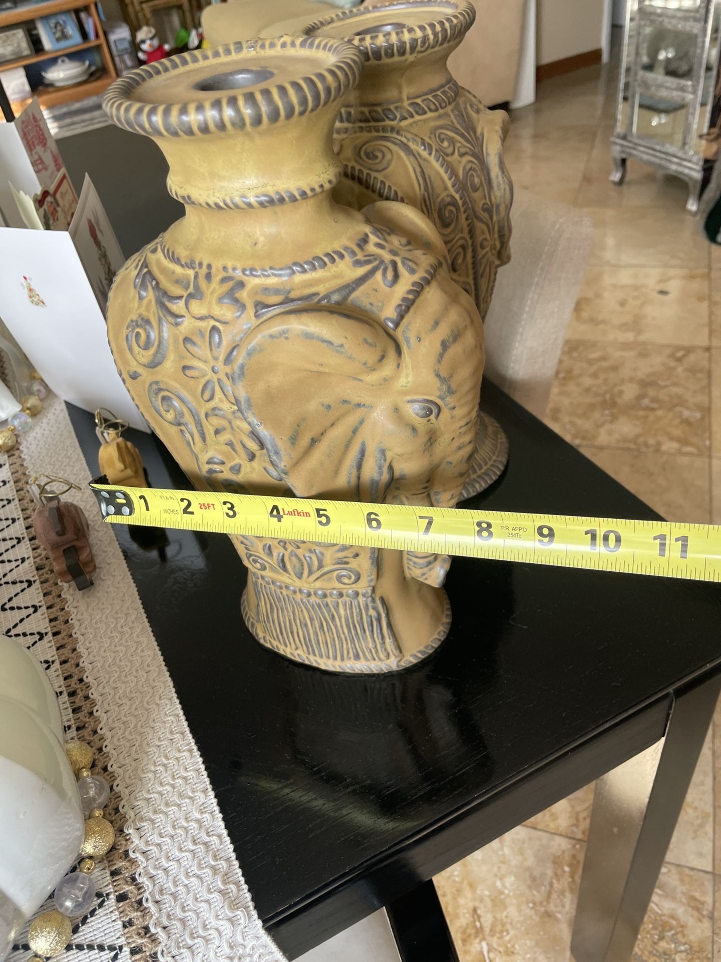 Elephant Candle Holders.