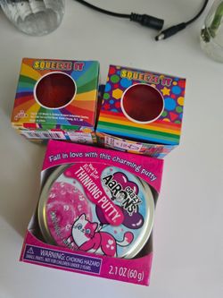 Putty and squeeze it