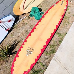 9' Surfboard Single Fin Longboard Beginner 