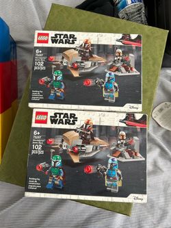 LEGO Star Wars Mandalorian Battle Pack 75267 – Lot of 2