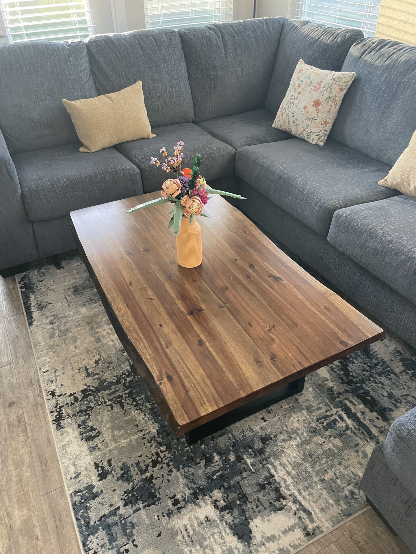Crafted Wood Coffee Table