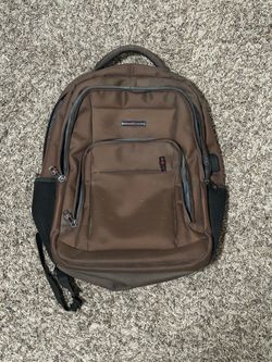 Brown Laptop Backpack