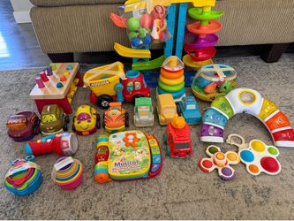 Large lot of baby/infant toys