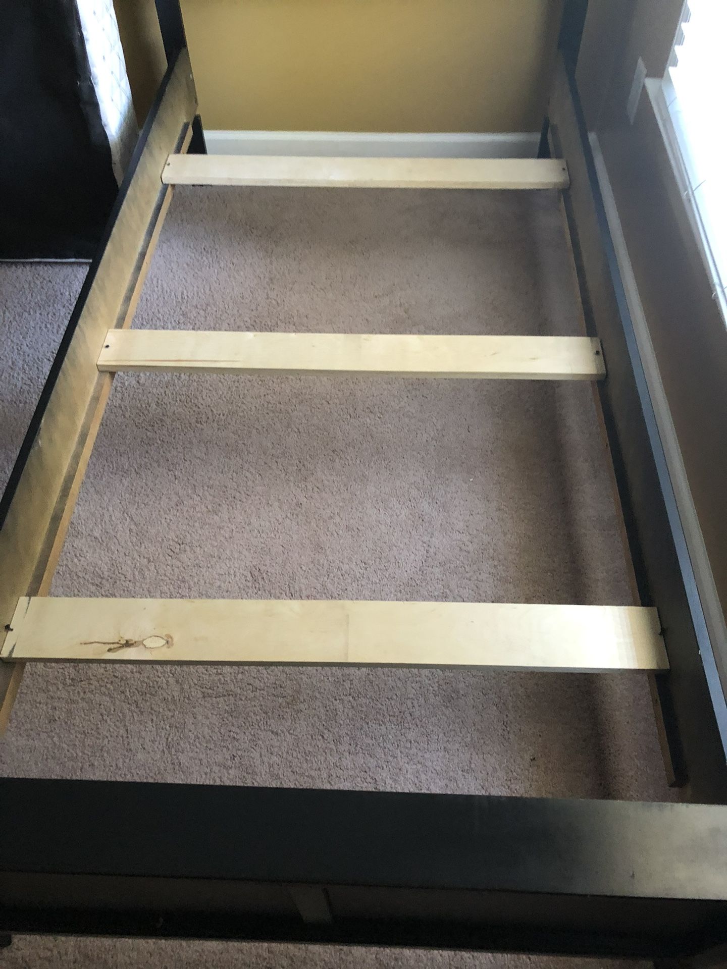 Twin Bed Frame With Bed