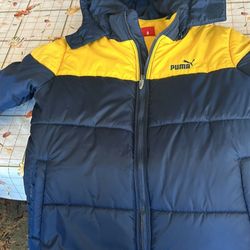 Boys, puma coat