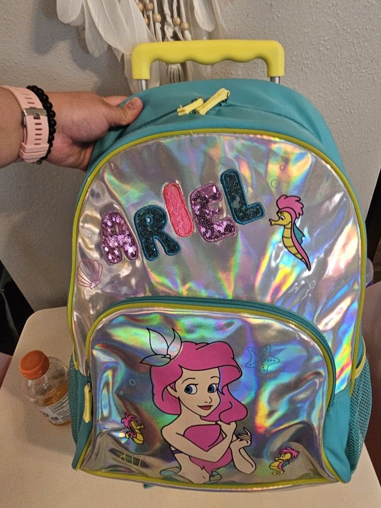 Disney Store Rolling Backpack