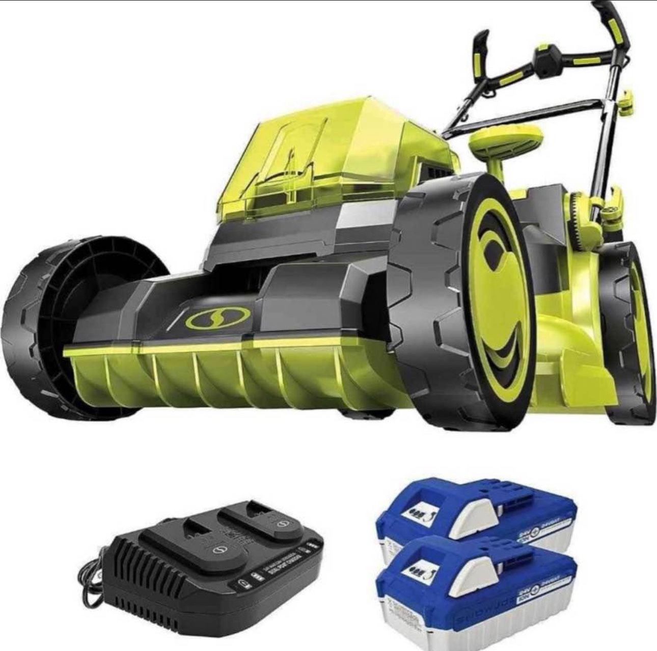 Sun Joe Cordless Brushless Lawn Mower Kit