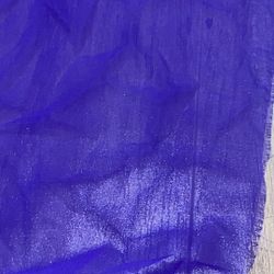 Violet Organza Drapes 9.5ft tall 5ft wide (3pc)