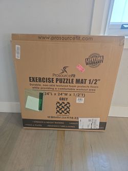 24x24 gray gym mats
