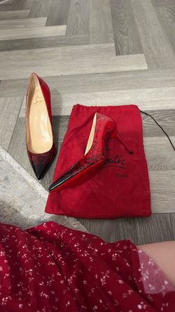 Brand new Christian Louis Vuitton red bottom not used Brand new Christian Louis Vuitton red bottom not used